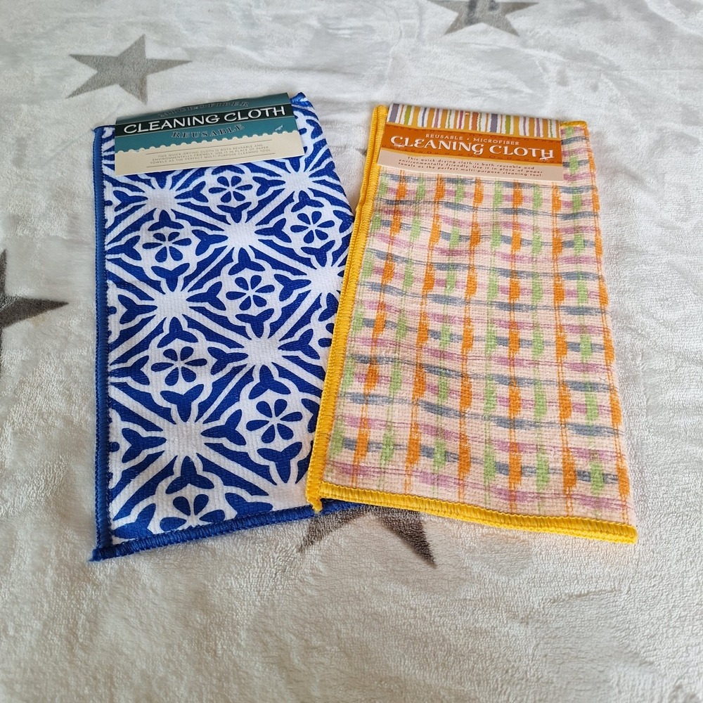 Set of 2 Reusable Microfiber Cleaning Cloth St.‎ Joseph's Indian School
